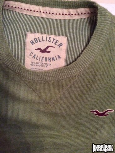 Džemperi: Original HOLISTER duks kosulja M PRAKTICNO NOVA 55% Line 45% cotton — 11