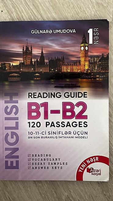 Məhsul: İngilis dili Reading Guide B1–B2 (Gülnarə Umudova), 1-ci nəşr lalafo.az -da Məhsul: İngilis dili Reading Guide B1–B2 (Gülnarə Umudova), 1-ci nəşr