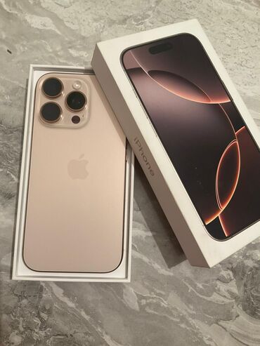 Apple iPhone: IPhone 16 Pro, 256 GB, Desert Titanium, Face ID — 2