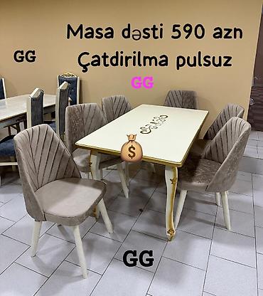 prokat stol stul: Masa desti rəng seçimi var — 1