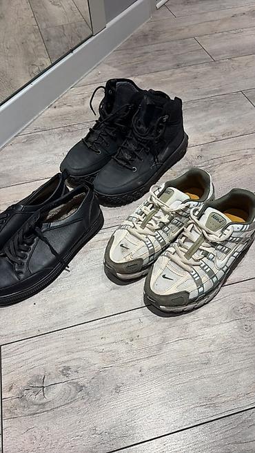 форсы мужские: Мужские кроссовки, 41, 41.5, 42, Nike, Б/у, цвет - Черный — 1