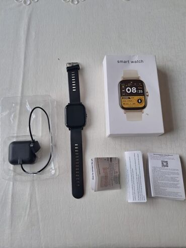 Smart saatlar: Yeni, Smart saat, Sensor ekran, rəng - Qara