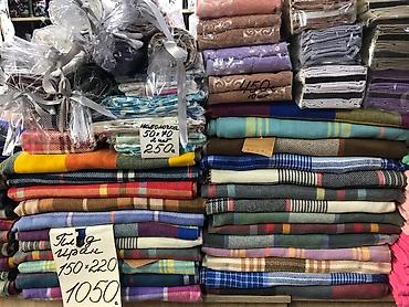 Комплекты постельного белья: Постельное бельё 100% хлопок, плед пледы, покрывала, подушки, одеяло — 3