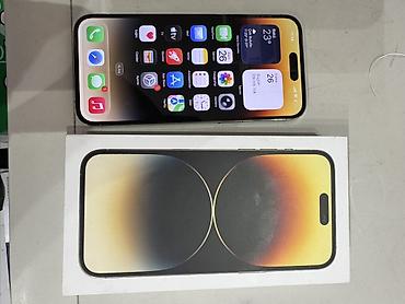 iphone 14 pro gold: IPhone 14 Pro, Qızılı, Face ID — 1