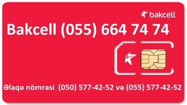 bakcell yeni nömrə: Number: ( 055 ) ( 6647474 ), Yeni