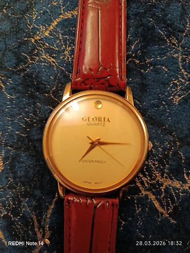 apple watch 6: GLORIA Quartz qol saatı. Rəngi getməyən. - Klassik dizaynlı analoq — 1
