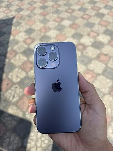 iphone 14 pro qiymeti: IPhone 14 Pro, 256 GB, Deep Purple, Face ID — 5