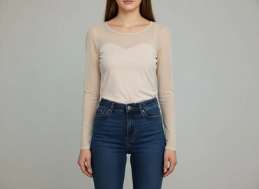 bluzka do garnituru damskiego: Women's blouse, size S