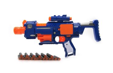 14 fevral sevgililer gunu hediyyeleri: Nerf gel blaster batareya ilə avtomat Diqqət çatdırılma bir gün