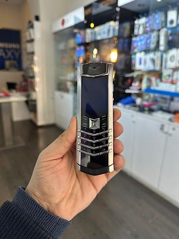 işdənmiş telefonlar: Vertu Signature S Silver ideal veziyyetdedi. Orginaldi Qutusu — 1