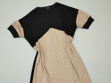 czarne bluzki koronkowe eleganckie: Tunic, River Island, L (EU 40), condition - Good