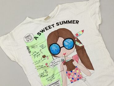tanie koszulki guess: T-shirt, Zara, 10 years, 134-140 cm, condition - Very good