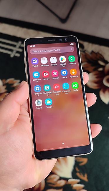 Мобильные телефоны и аксессуары: Samsung Galaxy A8 Plus, Б/у, 32 ГБ, цвет - Золотой, 2 SIM — 9