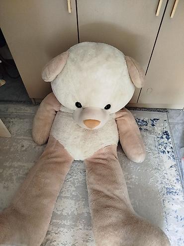 pettee bear: Большой плюшевый мишка. - Цвет: кремово-бежевый (молочный верх — 1