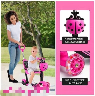 Ostale dečije stvari: Najtraženiji 🥰TROTINET BUBAMARA SA SVETLEĆIM TOČKOVIMA 🥰. Cena — 9