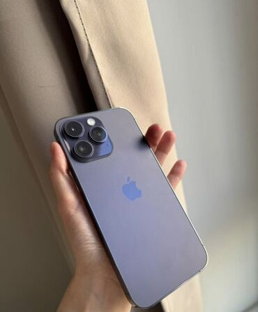 iphone 14 qiymətləri: IPhone 14 Pro Max, 128 GB, Deep Purple