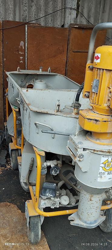 штукатурный станция: Передвижная штукатурная станция Putzmeister MP 25, предназначенная для — 4