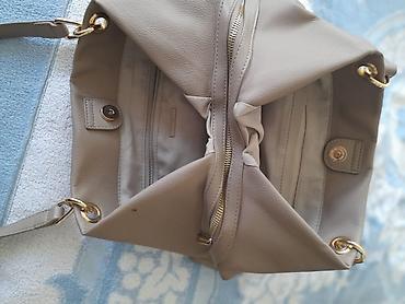 macbook canta: David Jones qadın çantası - Rəng: taupe/boz-bej neytral ton - — 4
