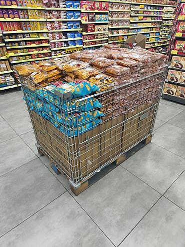 cipsi sekilleri: Teşir. Duzlu qəlyanaltılar və çərəzlər (market stendi) Təsvir: - — 2