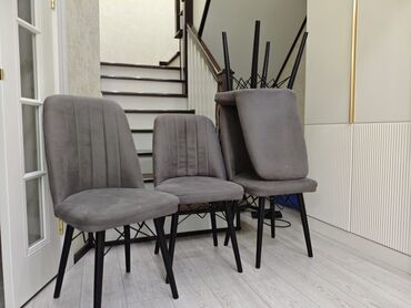 купить кресла бу: Стульчики наборе 6шт 2500сом