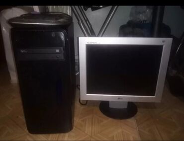 Masaüstü kompüterlər və iş stansiyaları: Personal komputer + Monitor + Klaviatura bir yerde cemi 70 azn'a