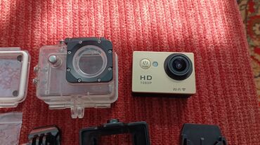 Видеокамеры: Экшн‑камера HD 1080P с Wi‑Fi + комплект аксессуаров. Характеристики