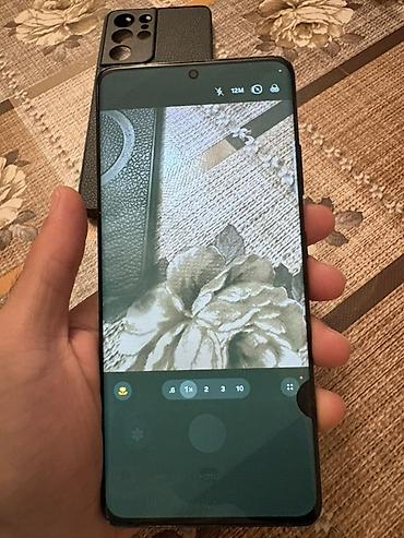 samsung 26: Samsung Galaxy S21 Ultra, rəng - Qara, Simsiz şarj — 3