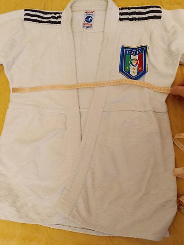 judo forma: Uşaq üçün cüdo/kəmərsiz gi dəsti - Brend: Sraf Sportic (etiketdə — 2