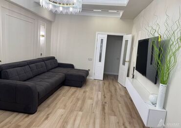 дома в иссык куле: 2 комнаты, 76 м², Элитка, 13 этаж, Евроремонт