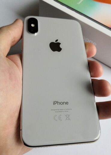 16gb ddr4: IPhone X, Колдонулган, 64 ГБ, Ак, 100 %