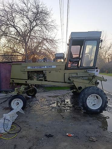 Самоходные косилки: Самоходная косилка-жатка Fortschritt E303 с рабочей приставкой — 4