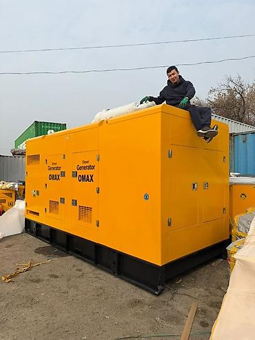 Генераторы: Дизельные генераторы OMAX в шумозащитных кожухах Описание: - — 1