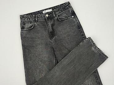 dżins tekst: Zara, Jeansy damskie, rozmiar S — 1