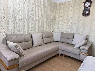 L formalı künc divanı Evdə mebel dəyişikliyi edildiyi üçün satılır, 2