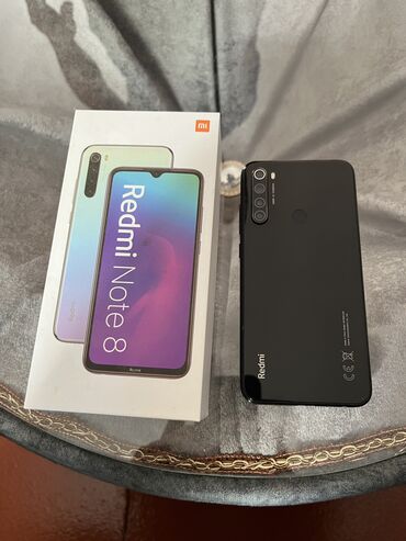 tp link modem qiymetleri: Redmi Note 8 (2021), 64 GB, rəng - Qara, Barmaq izi, Face ID, Sənədlərlə