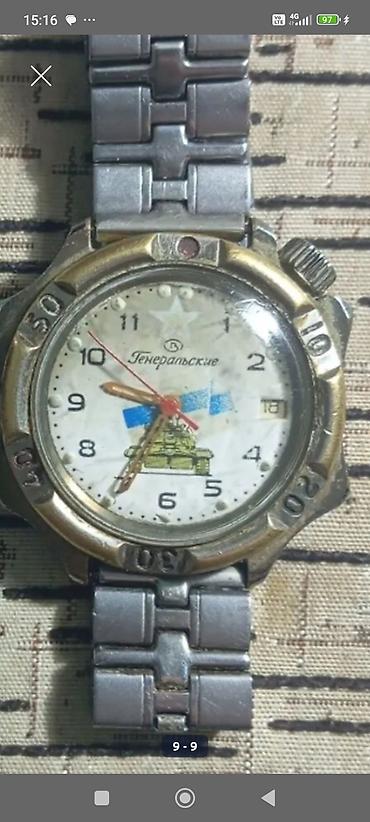 vostok: Sovet/Rusiya istehsalı “Komandirskie” mexaniki qol saatları — 9