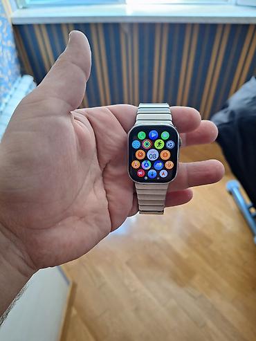 Smart saatlar: HK 10 PRO MAX+ heç bir prablemi yoxdu Heç bir çizgi yoxdu Donamqi — 2