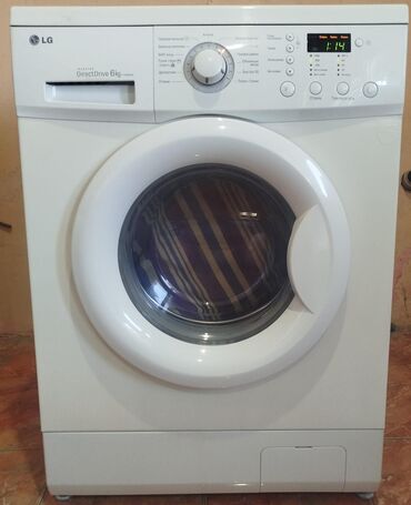 maşın üçün manitor: Paltaryuyan maşın LG, 6 kq, Pulsuz çatdırılma