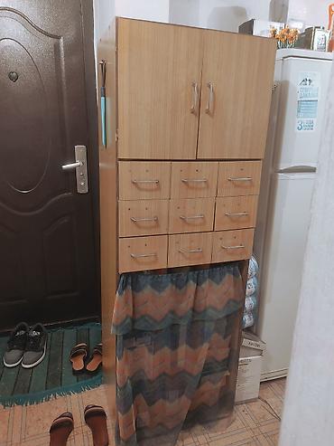 прихожий шкаф: Шкаф-прихожая, Б/у, Без зеркала, ЛДСП — 2