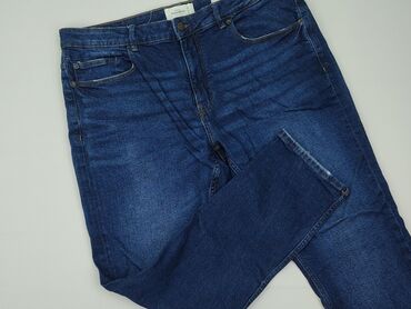 czarne spodnie i koszula: PULL&BEAR, Jeans for men, size 4XL