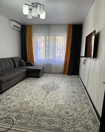 2 комнаты, 52 м², Асанбай мкр 105 серия, 1 этаж, Косметический ремонт