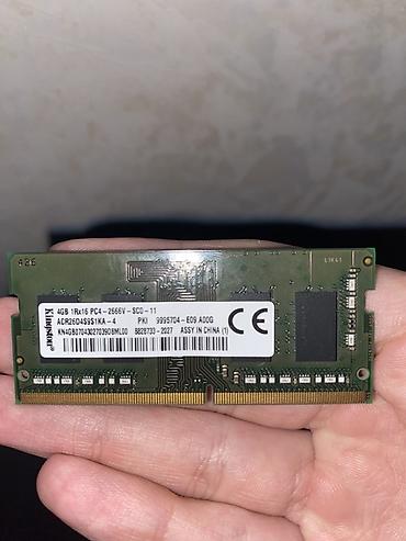 dell notebook: Kingston DDR4 SO-DIMM RAM modulu (1 ədəd) - Tutum: 4 GB - Model — 2