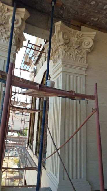 Сары-Таш, Травертин: Фасад утипление дом Сары Таш натуральная гранит мрамор балясины все at lalafo.kg — 9 Сары-Таш, Травертин: Фасад утипление дом Сары Таш натуральная гранит мрамор балясины все — 9