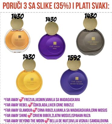 novcanik original: Women's perfume, Avon, Original