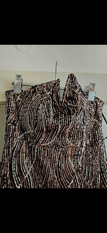 35: Elegantna večernja haljina sa šljokicama - Duga, uska silueta (maxi — 1