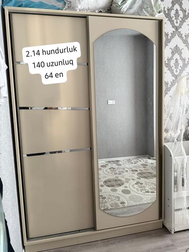 2 qapılı Qarderob, paltar dolabı