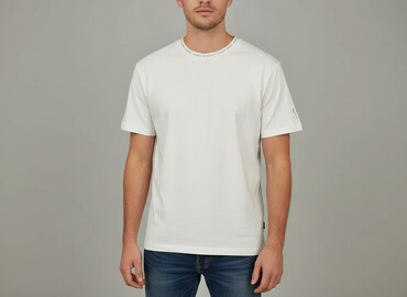 koszulka z rybami hm: T-shirt for men, size XL (EU 42)