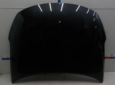 широкая морда: Капот Kia 2018 г., Б/у, цвет - Черный, Оригинал