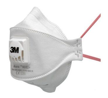 детские медицинские маски: Респиратор FFP3 3M 9332 Маска Фильтрующая полумаска 3М 9332+ не