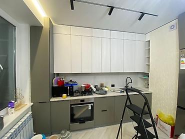 Кухонные гарнитуры: Кухонный гарнитур, Новый, цвет - Серый, ДСП, Бесплатная доставка — 10